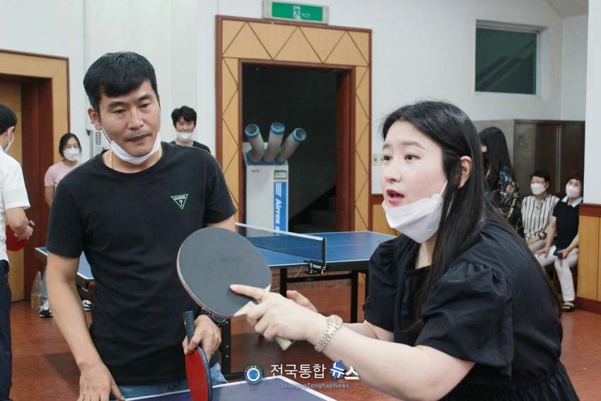 제1회 갈렙배 전교인 탁구대회./전국통합뉴스=이승주 기자