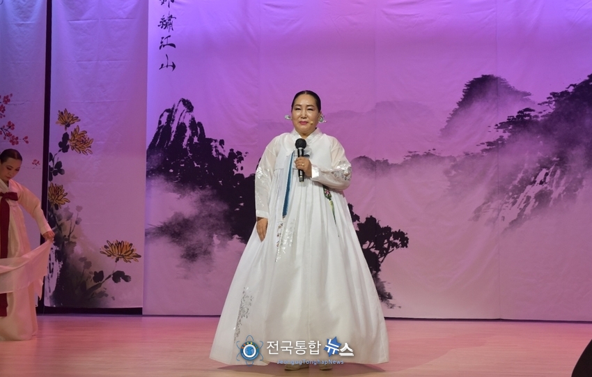 사단법인 선소리산타령보존회 홍성지부 최순희 지부장./전국통합뉴스=임명락 기자