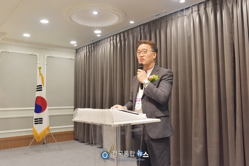 설교하는 안준호 목사./전국통합뉴스=임명락 기자