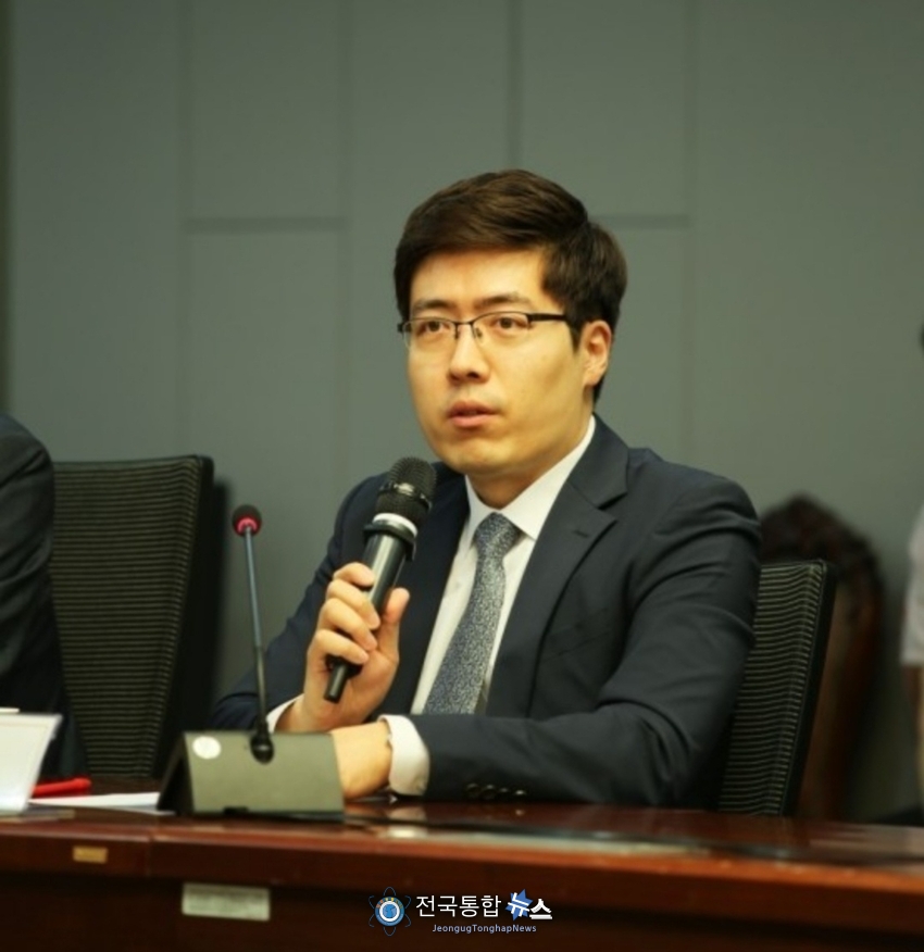 자유통일당 대변인 구주와 변호사 / 김경옥 기자