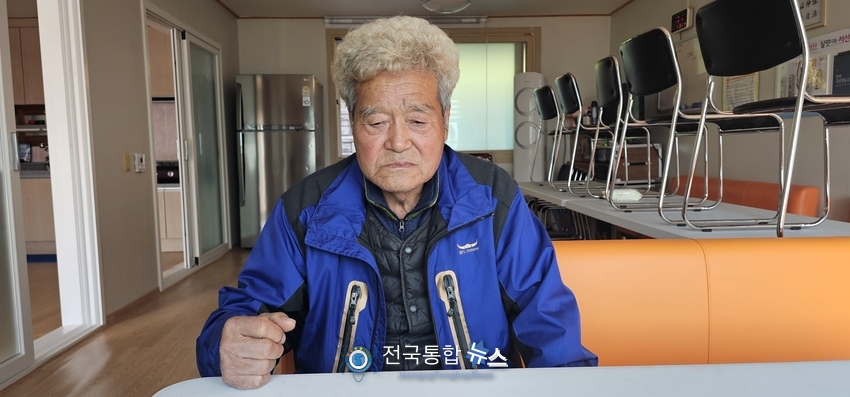 정영철 서산개척단진상규명대책위원장 모습./전국통합뉴스=이인복 기자