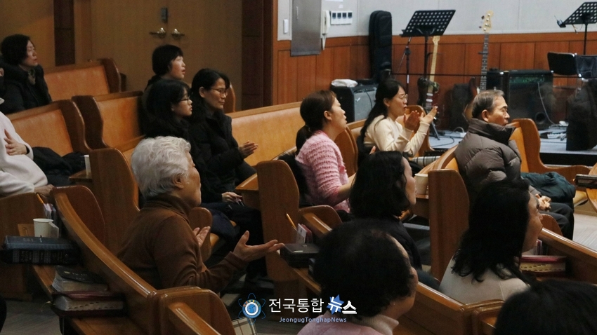 2025 신년 부흥대성회 모습. /전국통합뉴스=이승주 기자