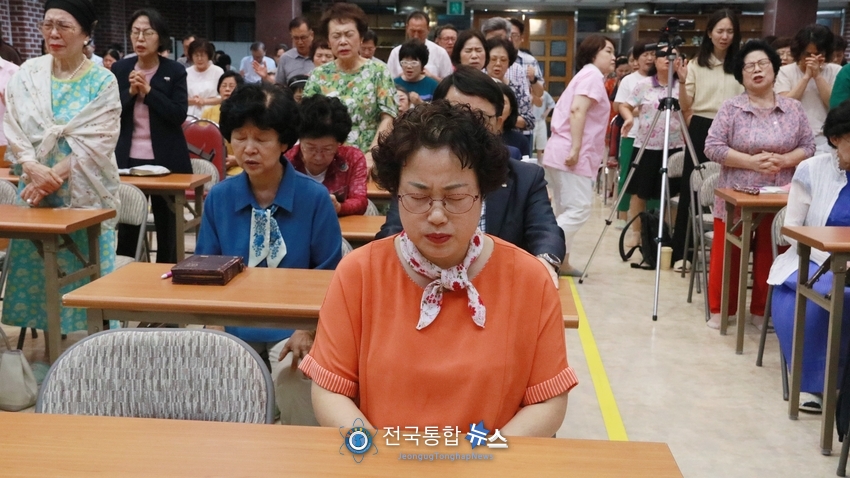 '2025여름산상부흥대성회' 모습 / 전국통합뉴스=이승주 기자