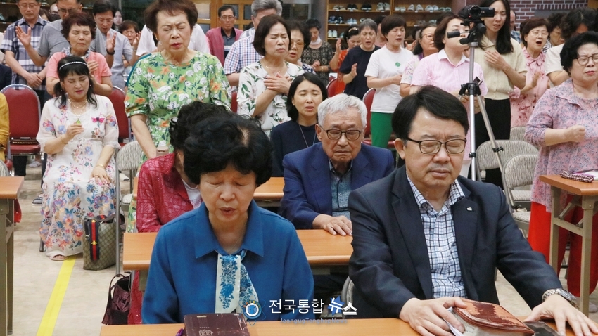 '2025여름산상부흥대성회' 모습 / 전국통합뉴스=이승주 기자