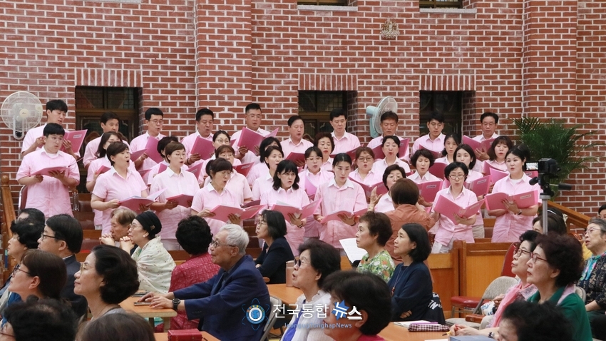 변화산기도원 '2025여름산상부흥대성회' 모습 / 전국통합뉴스=이승주 기자