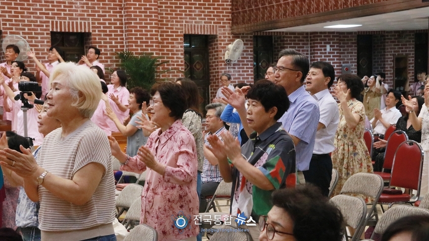 2025여름산상부흥대성회'모습 / 전국통합뉴스=이승주 기자