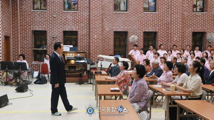 2025여름산상부흥대성회'모습 / 전국통합뉴스=이승주 기자