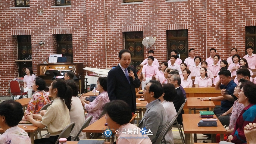 2025여름산상부흥대성회'모습 / 전국통합뉴스=이승주 기자