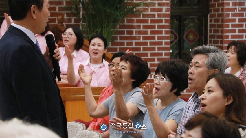 2025여름산상부흥대성회'모습 / 전국통합뉴스=이승주 기자