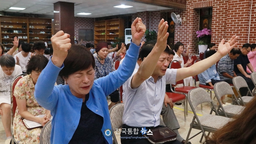 2025여름산상부흥대성회'모습 / 전국통합뉴스=이승주 기자