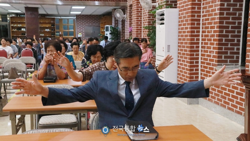 2025여름산상부흥대성회'모습 / 전국통합뉴스=이승주 기자