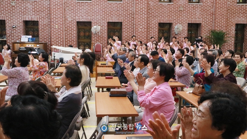 '2025여름산상부흥대성회'모습 / 전국통합뉴스=이승주 기자