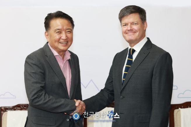 주한칠레대사 충북도 방문