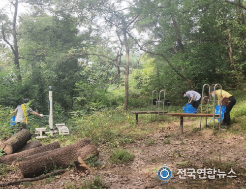 충북도, 산을 사랑하는 마음 쓰담으로 실천