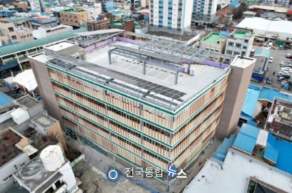 세종전통시장 주차타워