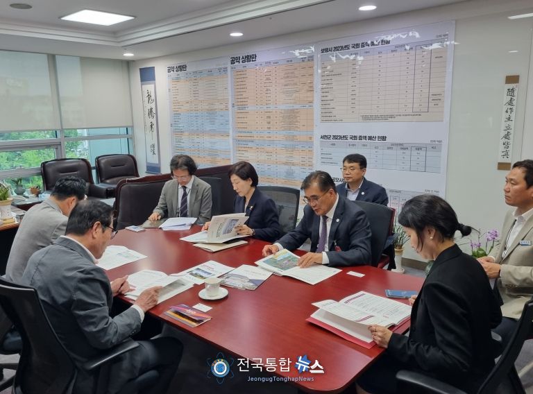 김기웅 서천군수, 지역현안 예산 확보 본격 행보